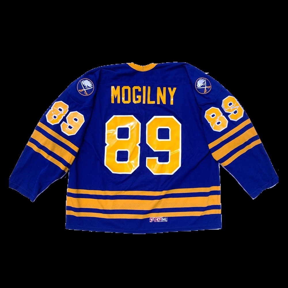Vintage 1989 Buffalo Sabres Jersey Number 89